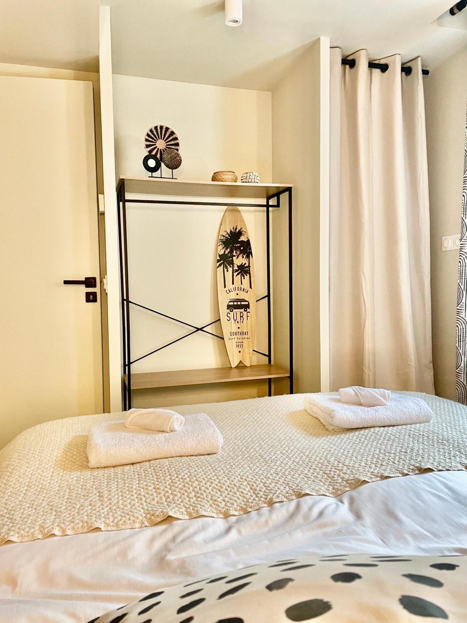 Bas De Villa - 300M Plage De La Capte - 2 Hebergements Disponibles Hyeres Luaran gambar